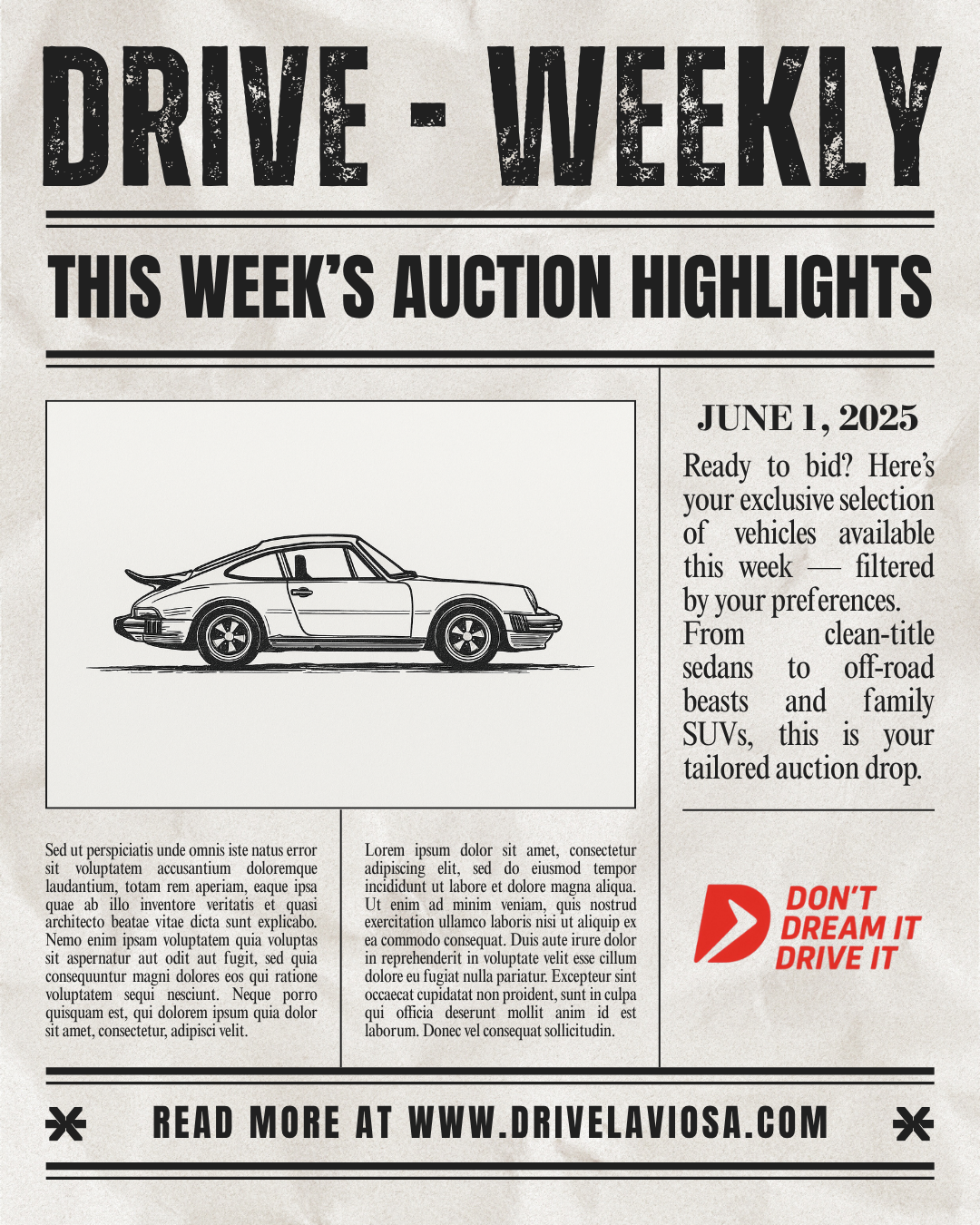 DRIVE Weekly NewsPaper